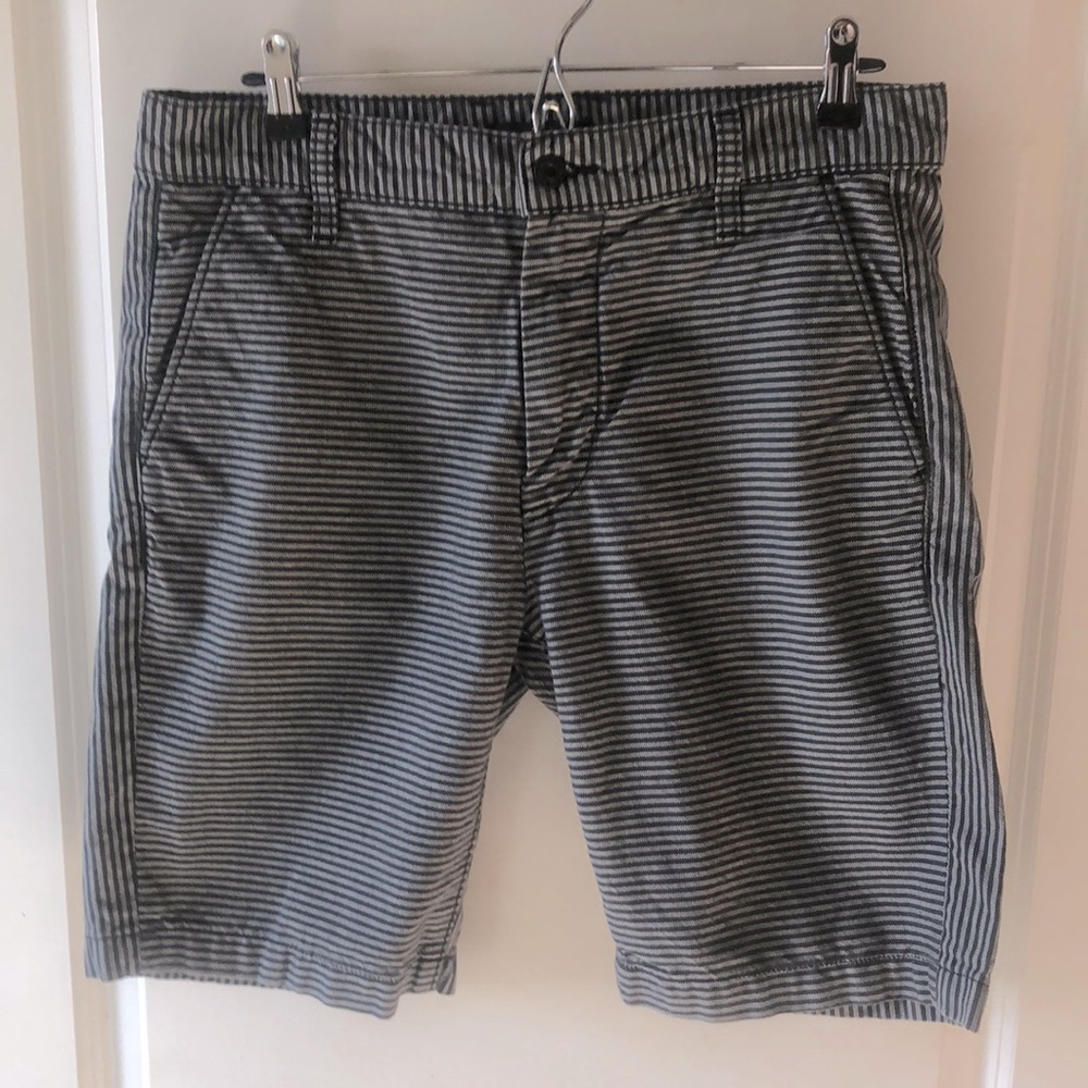 7FAM Casual stripe shorts